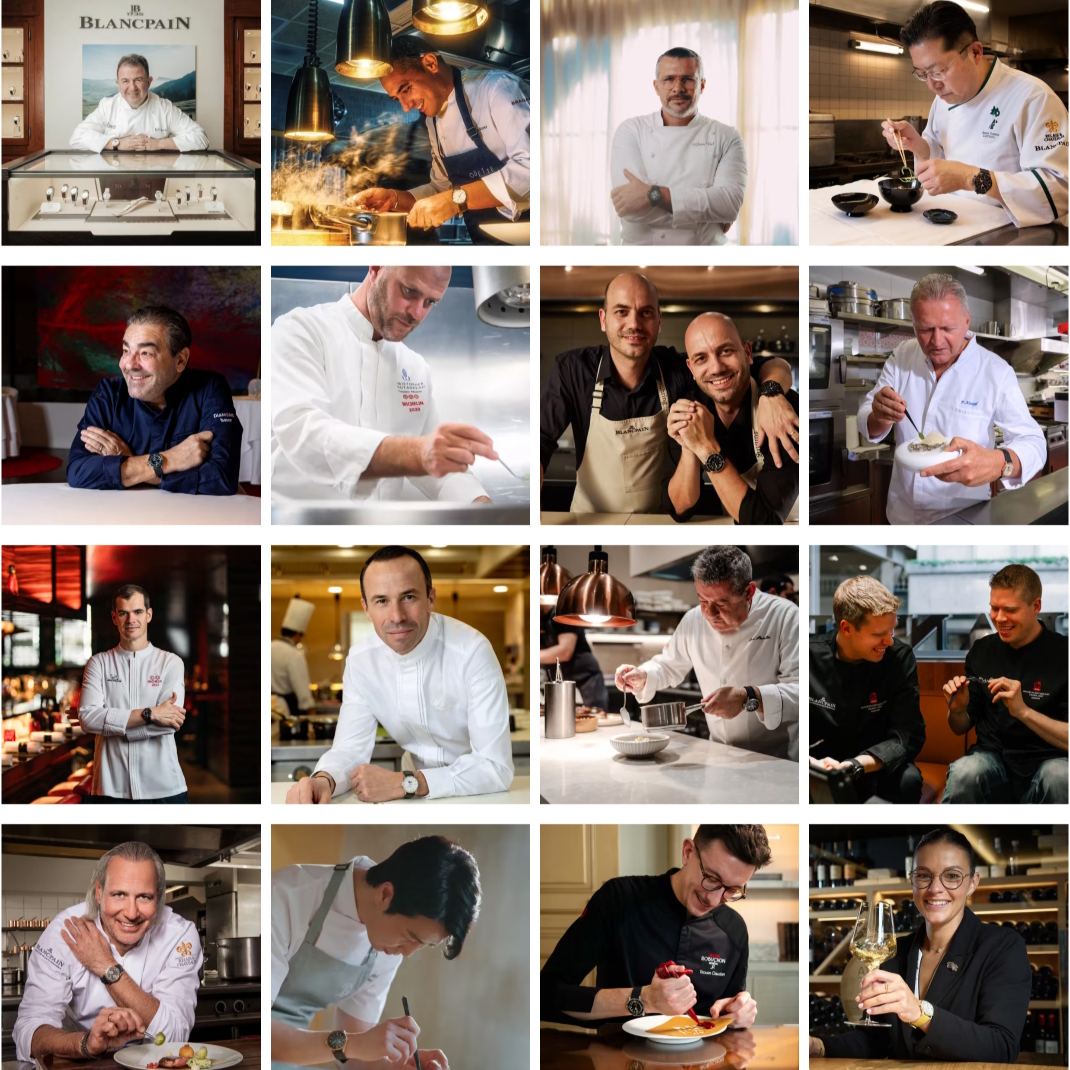 Blancpain Marks 40 Years of Haute Cuisine
